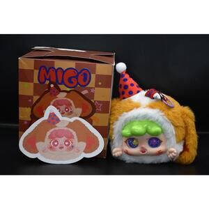 Miniso Migo Dream Circus Pete Dog Vinyl Head Pendant Figure Doll (A13)